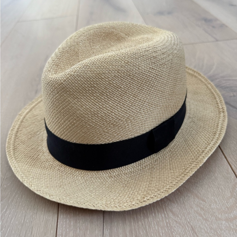 J. Crew Natural Straw Hat